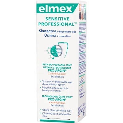 Elmex Sensitive Professional, Płyn do płukania jamy ustnej z technologią Pro-Argin