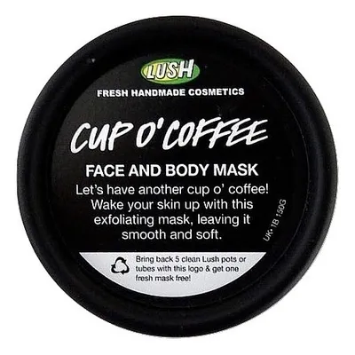 Lush Cup O'Coffee, Face and Body Mask (Maska do twarzy i ciała)