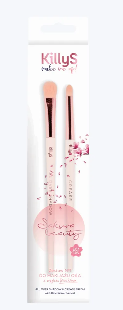 KillyS Sakura Beauty, Zestaw pędzli do cieni