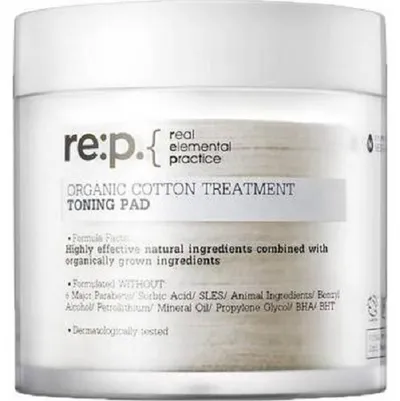 RE:P Organic Cotton Treatment Toning Pad (Płatki oczyszczające)