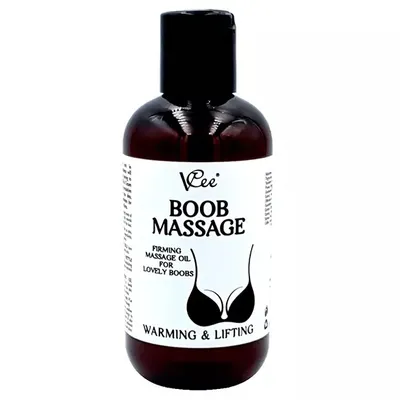 VCee Boob Massage Oil (Rozgrzewająco-liftingujący olejek do masażu biustu)