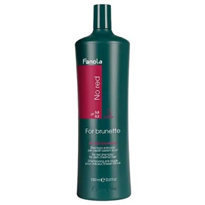 Fanola No Red, Shampoo For Brunette (Szampon nawilżający tonujący czerwone refleksy)
