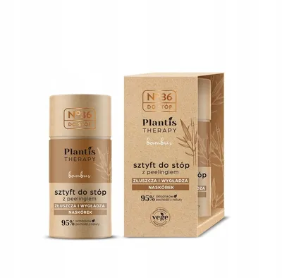 No 36 Plantis Therapy, Sztyft do stóp z peelingiem `Bambus`