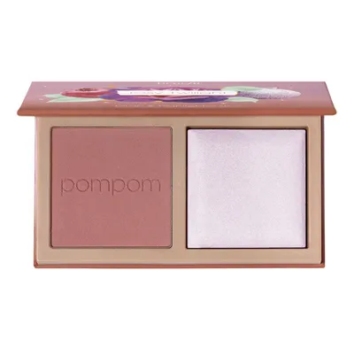 BeneFit Rosy Twilight Highlighter & Blush Duo (Paleta z rozświetlaczem i różem (różne rodzaje))