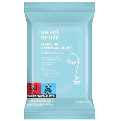 Sweet Sense Make-up Removal Wipes (Chusteczki do demakijażu)