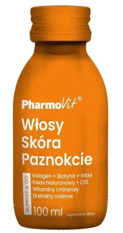 Pharmovit Supples & Go Włosy, Skóra, Paznokcie Suplement diety