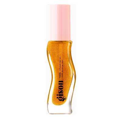 Gisou Honey Infused Golden Shimmer Glow Lip Oil (Olejek do ust)
