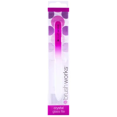 Brushworks Crystal Glass File (Szklany pilnik do paznokci)