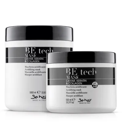 BE Tech Caviar, Keratin & Collagen Acidifying Mask (Maska zakwaszająca)