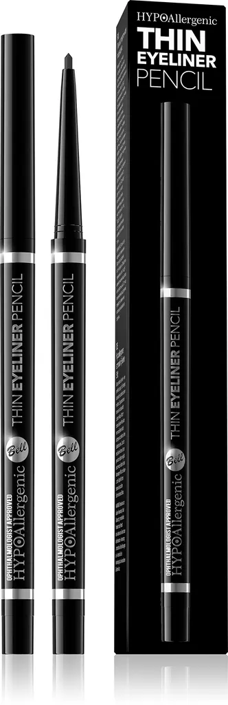 Bell HYPOAllergenic, Thin Eyeliner Pencil (Hypoalergiczna konturówka do oczu)