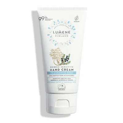 Lumene Nordic Sensitive Vegan Hand Cream Fragrance-free (Nieperfumowany krem do rąk)