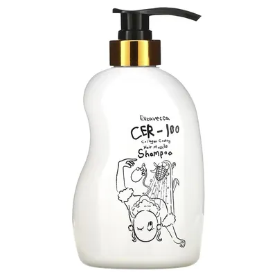 Elizavecca CER-100 Collagen Coating, Hair Muscle Shampoo (Szampon do włosów z kolagenem)