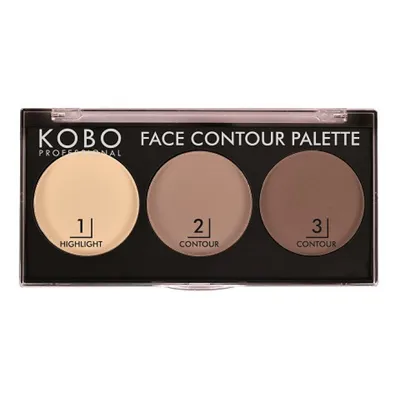 Kobo Professional Face Contour Palette (Zestaw do konturowania)