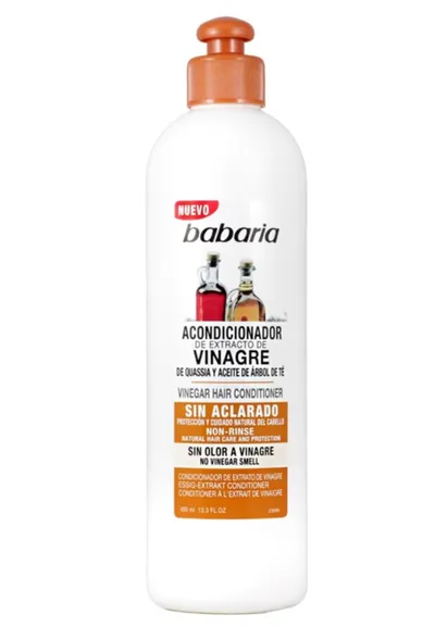 Babaria Natural Cosmetics Vinagre Conditioner (Odżywka z ekstraktem z octu z quassia i olejkiem z drzewa herbacianego)