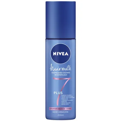 Nivea Hairmilk, Ekspresowa regenerująca odżywka do włosów o strukturze cienkiej
