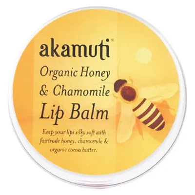Akamuti Honey & Chamomile Lip Balm (Balsam do ust z miodem i rumiankiem)