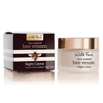 Wild Ferns Bee Venom, Night Creme (Krem na noc `Siła jadu pszczół`)