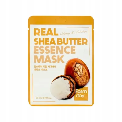 FarmStay Real Shea Butter Essence Mask (Maska w płachcie)