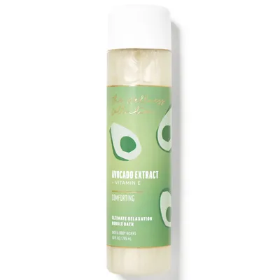 Bath & Body Works The Wellness Collection,  Avocado Extract Ultimate Relaxation Bubble Bath (Luksusowy płyn do kąpieli)