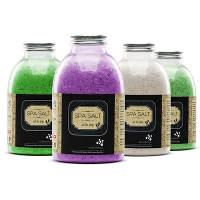 Bochneris Spa Salt, Sól do stóp (różne zapachy)