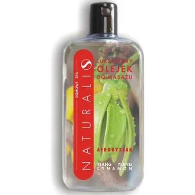 Produkty Naturalne Naturalis Luksusowy olejek do masażu `Ylang ylang i cynamon`