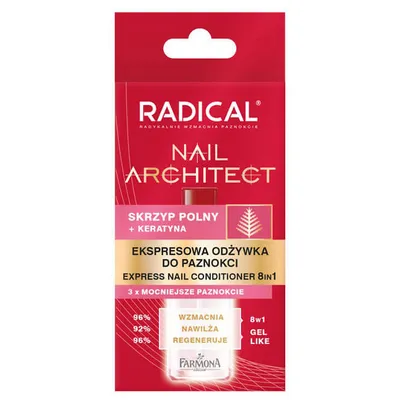 Radical Nail Architect, Ekspresowa odżywka do paznokci 8 w 1
