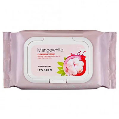 It's Skin MangoWhite, Cleansing Tissue (Chusteczki do demakijażu)