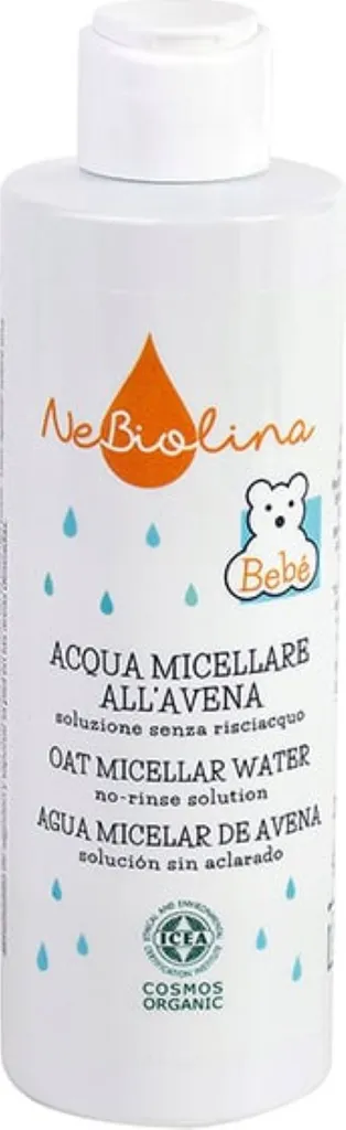 NeBiolina Bebe Oat Micellar Water (Łagodna woda micelarna z naturalnymi prebiotykami)