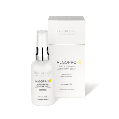 Sensum Mare Dermocosmetics Algopro C, Revitalizing & Antioxidant Cream (Antyoksydacyjny krem rewitalizujący z witaminą C 3%)