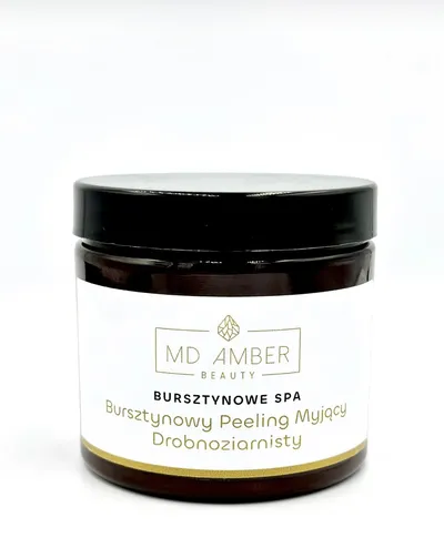 MD Amber Beauty Bursztynowy peeling myjący drobnoziarnisty