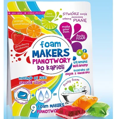Marba Cosmetics Foam Makers (Pianotwory do kąpieli)