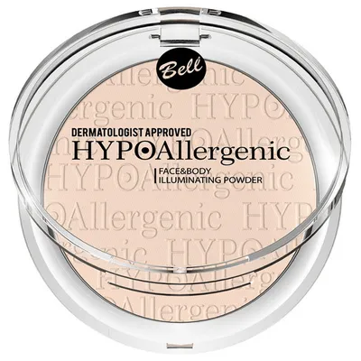 Bell HYPOAllergenic, Face & Body Illuminating Powder (Hypoalergiczny rozświetlacz do twarzy i ciała)