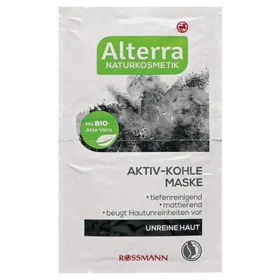 Alterra Aktiv-Kohle Maske (Maseczka z aktywnym węglem)