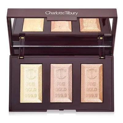 Charlotte Tilbury Bar Of Gold, Highlighter Palette (Paletka rozświetlaczy do twarzy)