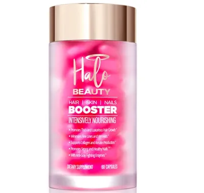 Halo Beauty Hair, Skin & Nails Booster Intensively Nourishing (Suplement diety)
