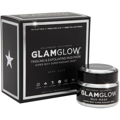 GlamGlow Tingling & Exfoliating Mud Mask (Maseczka do twarzy)