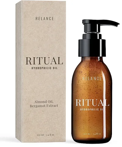 Relance Almond Oil + Bergamot Extract, Hydrophilic Oil (Olejek do twarzy z olejkiem migdałowym i ekstraktem z bergamotki)