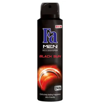 Fa Men Black Sun Deo & Body Spray (Deozodrant w sprayu)