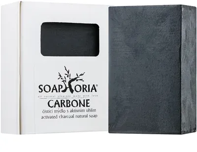 Soaphoria Activated Charcoal Natural Soap (Mydło oczyszczające)