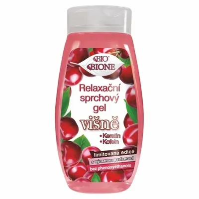 Bione Cosmetics Relaksujący żel pod prysznic `Wiśnia`