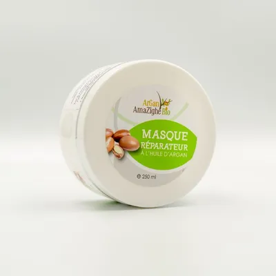 Amazighe Bio Argan Masque Reparateur (Regenerująca maska do włosów z olejem arganowym)