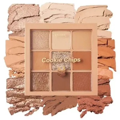 Etude Play Color Eyes, Eyeshadow Palette Cookie Chips (Paletka cieni do powiek)