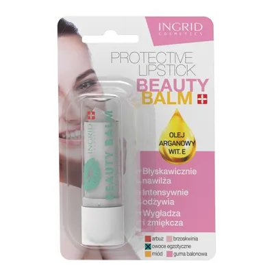 Ingrid Cosmetics Protective Lipstick Beauty Balm (Pomadka ochronna do ust (różne rodzaje))