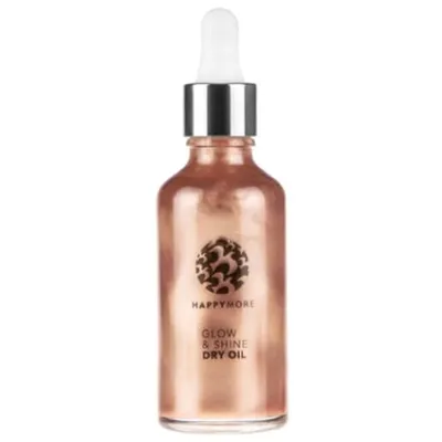 Happymore Glow & Shine Dry Oil Rose Gold (Suchy olejek do twarzy, ciała i włosów)