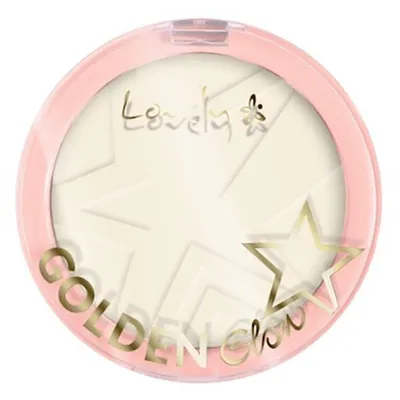 Lovely Golden Glow, Banana Powder (Korygujący puder do twarzy (nowa edycja))
