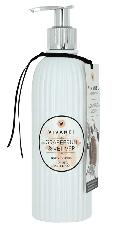 Vivian Gray Vivanel, Grapefruit & Vetiver, Body Lotion (Balsam do ciała o zapachu gejpfruta i wetiwerii)