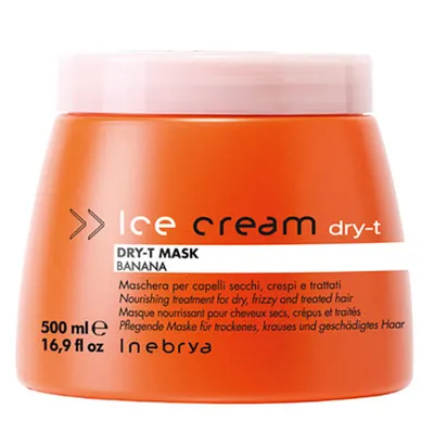 Inebrya Ice Cream, Dry - T Banana Mask (Odżywcza maska do włosów)