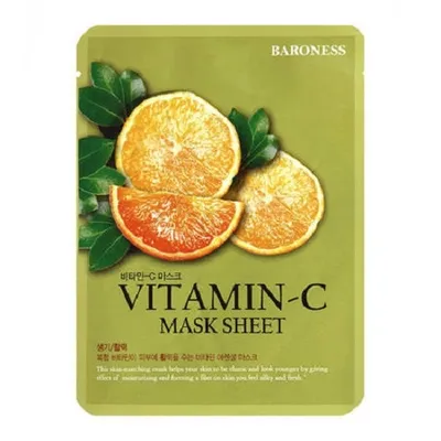 Baroness Vitamin C Mask Sheet (Maska rozświetlająca)