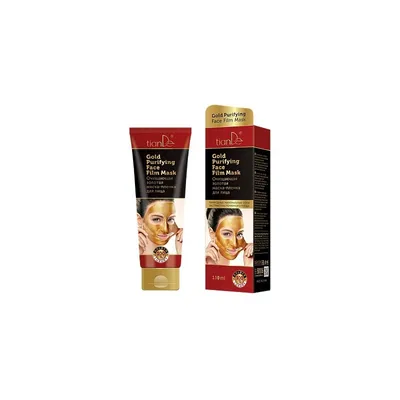 TianDe Gold Purifying Face Film Mask (Złota maska peel - off `Jaskółcze gniazdo'`)