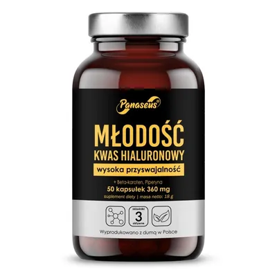 Panaseus Młodość Kwas Hialuronowy, Suplement diety